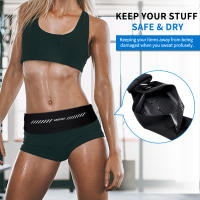 Bolsa De Cintura Ultrafina HAISSKY Para Deportes Al Aire Libre Correr Con iPhone 16 15 14 13 12 11 pro Max AirPods Pro3 Resistente Al Agua Compatible Con Apple iPhones - details 6