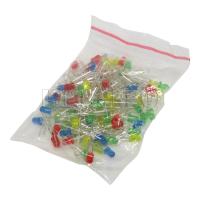 Kit De LEDs DIY 120 Piezas 6 Colores X 20 Piezas Cada Uno 3mm Blanco Amarillo Rojo Verde Azul Naranja Para Proyectos De Electrónica - details 0