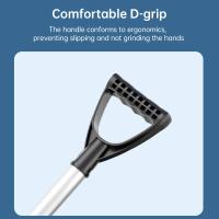 Shovel De Nieve Portátil Desmontable Antideslizante No Congela Herramienta De Eliminación De Nieve Manual Ligera Y Sólida - details 3