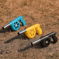 Ventilador De Mano Para Barbacoa Y Camping Estarter Rápido Portátil Accesorios Para Estufa Grill Picnic Color Negro Yelló Azul - details 1