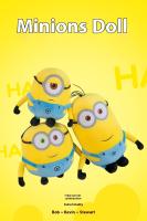 Muñeco De Peluche Despicable Me Minion Original Juguete De Peluche Estilo Película Para Niños Decoración Grande Abrazo Regalo De Cumpleaños - details 0