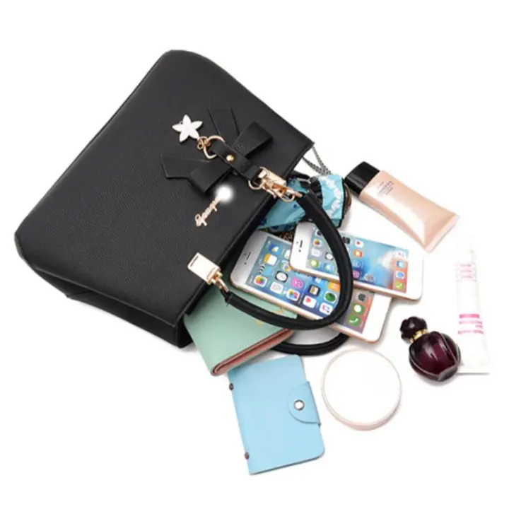 Bolso De Hombro Para Mujer De Lujo 2024 De Marca Famous Designer Bolso De Mano De Cuero Súper Moda Con Cierre De Cremallera - 1