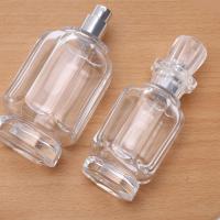 Botella De Perfume De Vidrio Cristal Transparente Vintage 50ml 100ml Recargable Portátil Para Viajes Para Mujeres Atomizador De Spraying - details 3