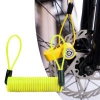 Cable De Recordatorio Para Bloque De Disco De Motocicleta 1.2M Seguridad Antirrobo Para Bicicleta ATV Scooter Motorbike - details 0