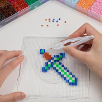 1000pcs De Perlas De Fusión Mini 2.6mm Para DIY Juguete Educativo Hecho a Mano Joyería Pixel Puzzle De EVA Para Jóvenes De 12+ - details 0
