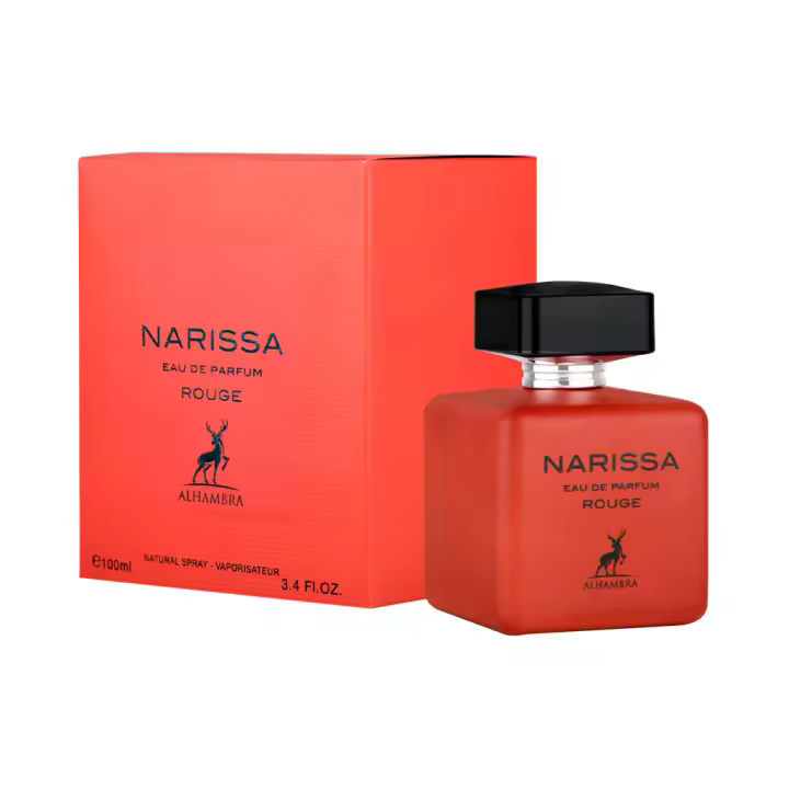 MAISON ALHAMBRA NARISSA ROUGE 100 ML ENVIO 24H PERFUME ORIGINAL - 1