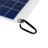 Cargador De Panel Solar Portátil 30W 5V Impermeable Con Dos USB Para Camping Al Aire Libre Celdas Solares Polícrata Silicona - details 8