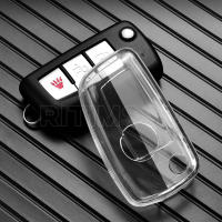 Funda De Llave De Coche Doblete En TPU Suave Para Nissan X-Trail T32 Rogue Juke F15 Qashqai J11 Murano MAXIMA ALTIMA Accesorios - details 2