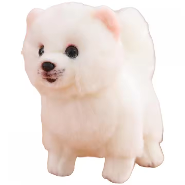 Nueva Premium Peluche Lindo Pomeranian Perro Juguetes Real Vida Muñeco De Peluche Suave Mascota Para Niñas Niños Regalo Encantador - 1