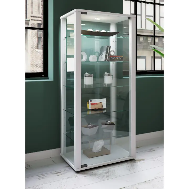 Vitrina de madera Vitrina de cristal Vitrina de pie Kavisa L Vitrina de madera Vitrina de cristal Vitrina de pie Kavisa L - 1
