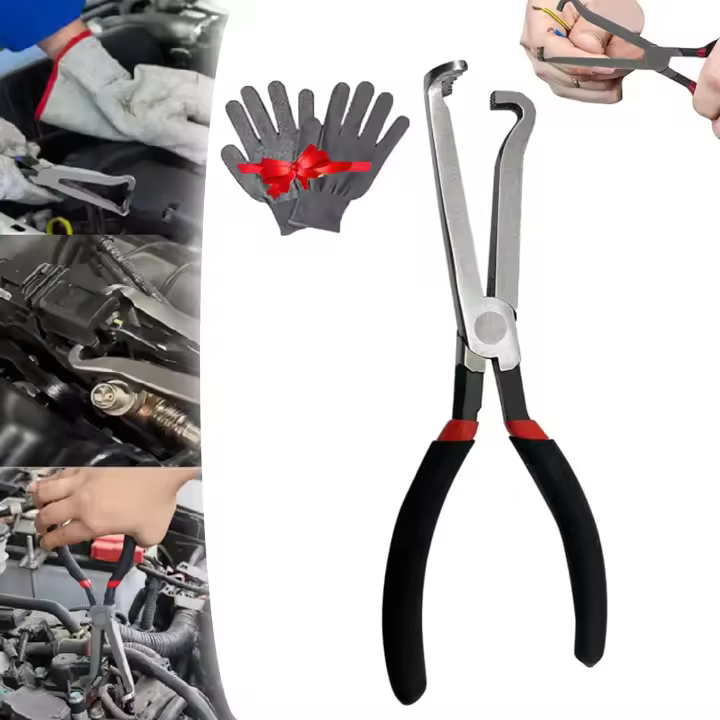 Alicates Fixion Tools, alicates de desconexión eléctrica Circuitease para automóviles, juego de herramientas de desconexión de línea de combustible, alicates para conectores eléctricos, herramienta de desconexión de mangueras automotrices para tapone - 1