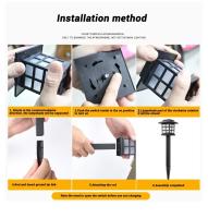 Luces Solares Para Jardín Impermeables Iluminación De Paisaje Para Vía Larga Y Jardín Decoración De Jardín Con Lámpara Y Farol Solar Potenciado - details 15