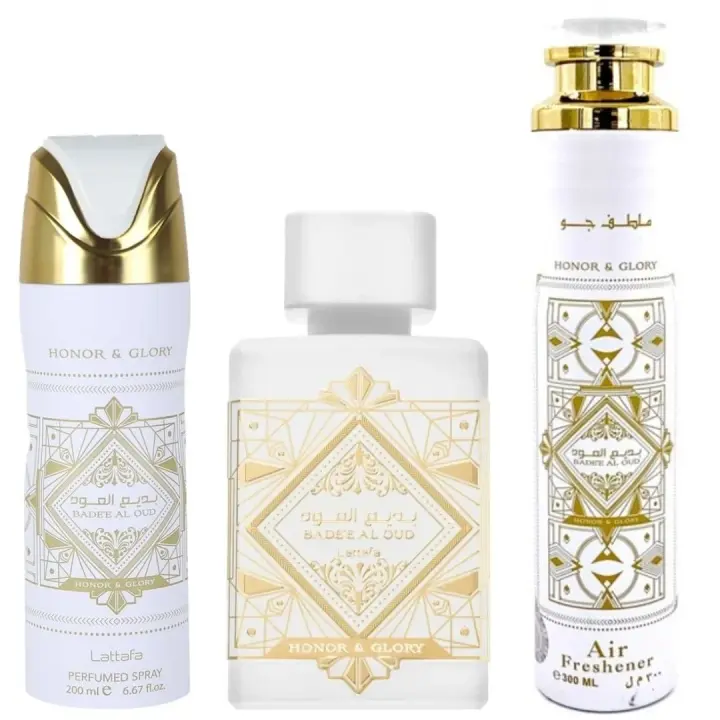 Pack Bade'e Al Oud Honor & Glory Perfume desodorante y ambientador Unisex - 1