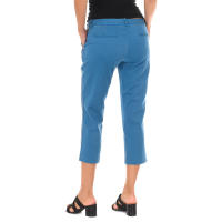 MET-Pantalon pirata con bajos con corte recto 70DBF0508-T212 para Mujer