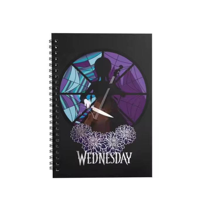 Cuaderno Wednesday Con Cello Tapa Blanda - 1