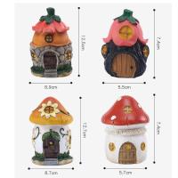 Figuras De Resina De Setas Y Nogal Estatua De Casa Para Jardín Accesorios De Micro Paisaje Decoración De Jardín Escultura Para El Hogar - details 3