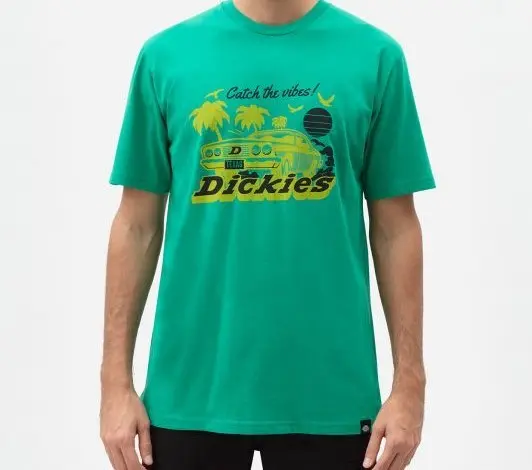 Camiseta Dickies Tifton Green Yellow - 1