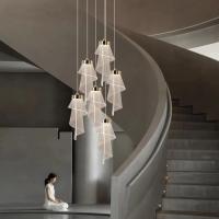 Modern Branch Chandelier LED Larga Línea De Pendente Luz Para Sala De Estar Villa Comedor Dormitorio Iluminación De Escalera Estilo Contemporáneo - details 6