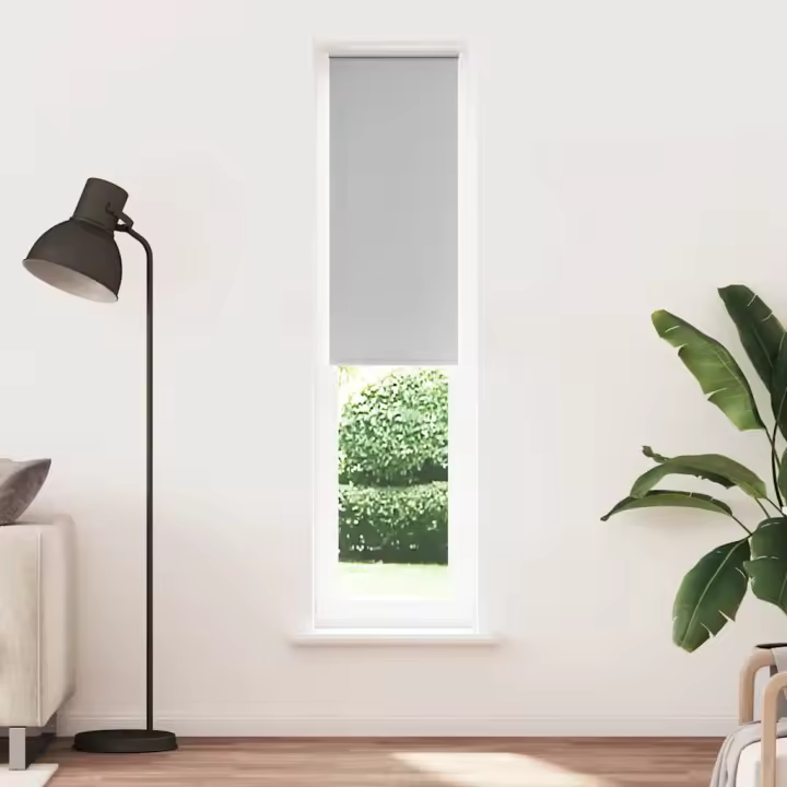 Estor Enrollable Opaco gris claro 45x230 cm Tela Ancho 40,7 cm - 1