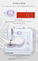 Máquina de Coser Multifunción Versáthil con Enchufe Europeo-Ideal para Ropa, Cortinas, Alforadas y Manualidades, 220-240V - details 6