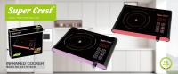 Super Crest-estufa eléctrica de cerámica de 3500W de color, mesa de cocina de cerámica y vidrio, Panel táctil impermeable, estufa de cerámica de energía de polietileno infrarroja, caldera de agua - details 0