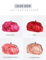 Bolso de noche con flores para mujer, cartera pequeña con cadena Floral, ideal para vestido de fiesta y boda, gran oferta, EB034 - details 12