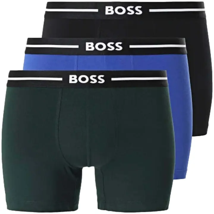 Pack De Boxers Boss Trunk 3P Bold - 1