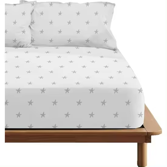 BL BELUM  Bajera Galilea Gris 100% algodón, bajera 175 hilos - Bajera Extrasuave, confortable y 100% MADE IN SPAIN - 1