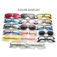 Gafas De Sol Cuadradas Vintage Para Hombres Y Mujeres Protección UV400 Marco Grande Estilo De Los Años 70 Gafas De Verano - details 1