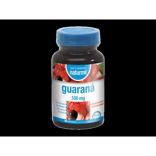 Naturmil Guarana 500 Mg 60 Comprimidos - 1