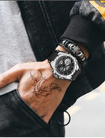 Reloj Deportivo Para Hombre SANDA G Estilo Dual Display LED Digital Quartzo Impermeable 50M Reloj Militar Con Pantalla Luminosa Y Alarmas - details 7