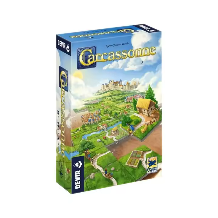 CARCASSONNE BASICO, juego de mesa en Castellano editado por Devir - 1