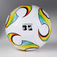 Balón De Fútbol Colorido Para Niños Y Niñas De Tamaño 3/4 Balones De Competición Y Entrenamiento Para Deportes Prácticos Resistente Al Agua Y Al Desgaste - details 9