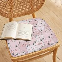 Cojín De Silla De Oficina Y Coche Con Diseño De Gatos Lindos Y Divertidos 45x45cm Almohada De Sofa Transpirable Y Cómoda Para Decoración Tatami - details 13
