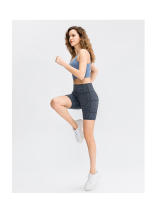 Pantalones cortos de Yoga para mujer, pantalones de camuflaje, cintura alta, ajustados, para gimnasio, Fitness, correr, mallas deportivas, medias de secado rápido S M L XL 2XL - details 19