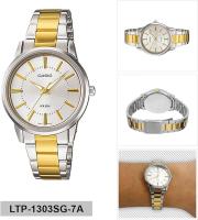 Casio Ltp-1303sg-7avdf  Reloj Para Para Mujer Bicolor. Esfera Plateada. - details 2