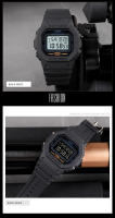 Reloj Digital Para Hombre SKMEI 1628 Estilo Militar Retro Deportivo Impermeable Con Pantalla LED Y Alarmas Resistente Al Choque - details 14