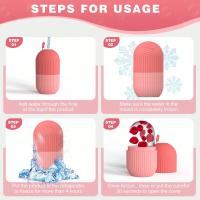 Rodillo De Hielo Para El Rostro Y Los Ojos Músculo Silicone Para Massajear Y Reducir La Puffiness Rolleador De Hielo Para Pinos Y Agujeros Pequeños - details 7