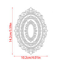 Molde De Corte De Metal En Formas Antiguas Con Grandes Pétalas Para Scrapbooking Álbumes De Fotos Estampado Y Embobado - details 7
