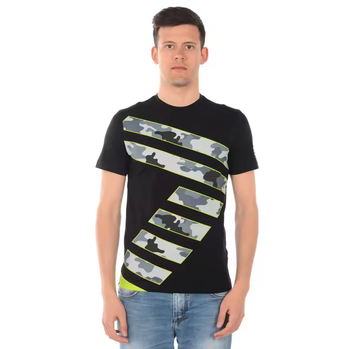 Camiseta Emporio Armani EA7 Hombre Negro 3 GPT25PJP6Z 1200 - 1