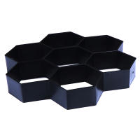 Molde De Concreto Para Jardín One Piece Bloque De Paving DIY Hacer Camino De Plástico Molde De Cemento 30*30*4cm - details 1