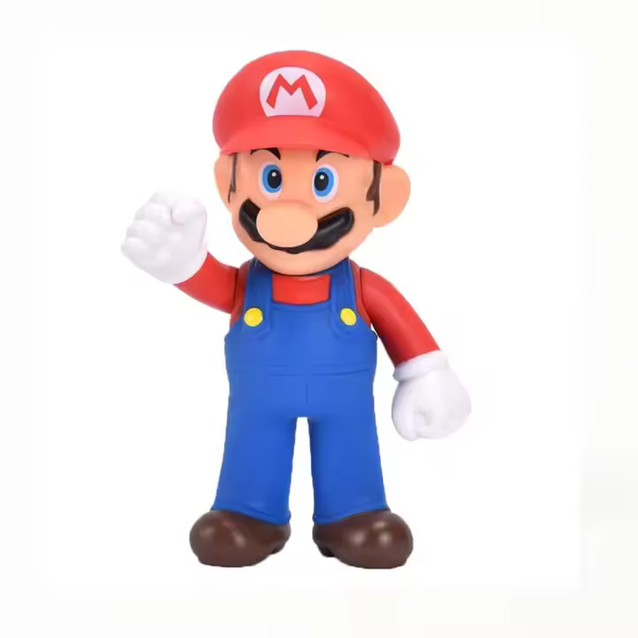 Figuras De Acción Super Mario Bros Luigi Yoshi Mario Juguete Coleccionable Creativo Para Niños Regalo De Cumpleaños Anime Cartoon Dolls Model - 1