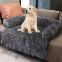 Sofá Para Mascotas Con Capa De Peluche Larga Y Cálida Protector De Muebles Lavable Y Desmontable Fundas Para Sofá Impermeable Para Invierno Accesorios Para Perros Y Gatos - details 7
