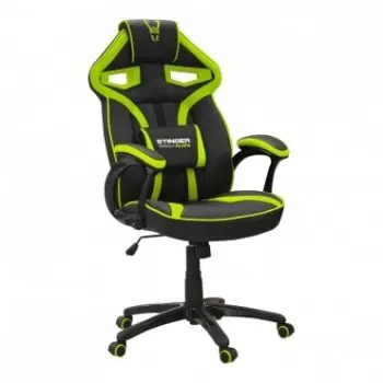 Woxter Stinger Station Alien, Silla para videojuegos de PC, Universal, 150 kg, Asiento acolchado, Re - 1