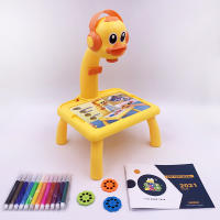Proyector LED Mini Para Niños Tablero De Dibujo Con Luz Educativo Herramienta De Aprendizaje Y Manualidades Para Pequeños - details 5