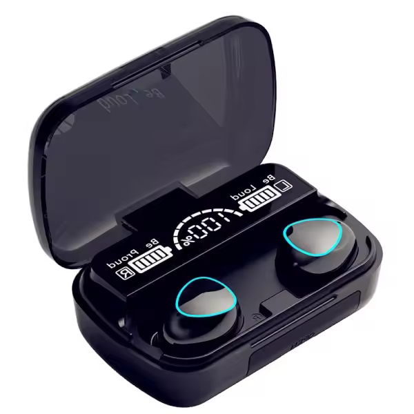Auriculares intraaurales todos Samsung Android Iphone auriculares inalámbricos Negro - 1