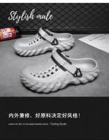 Sandalias De Verano Para Hombre Clogs Cómodas Para El Hogar Y Jardín Antideslizantes Suave Bajo La Plantilla Tamaño Grande 46 47 - details 40