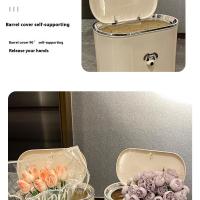 Cubierta De Papel Toalla De Baño Tipo Empuje Especial Para Ganchos De Barril De Residuos Para Aseo Y Dormitorio - details 8