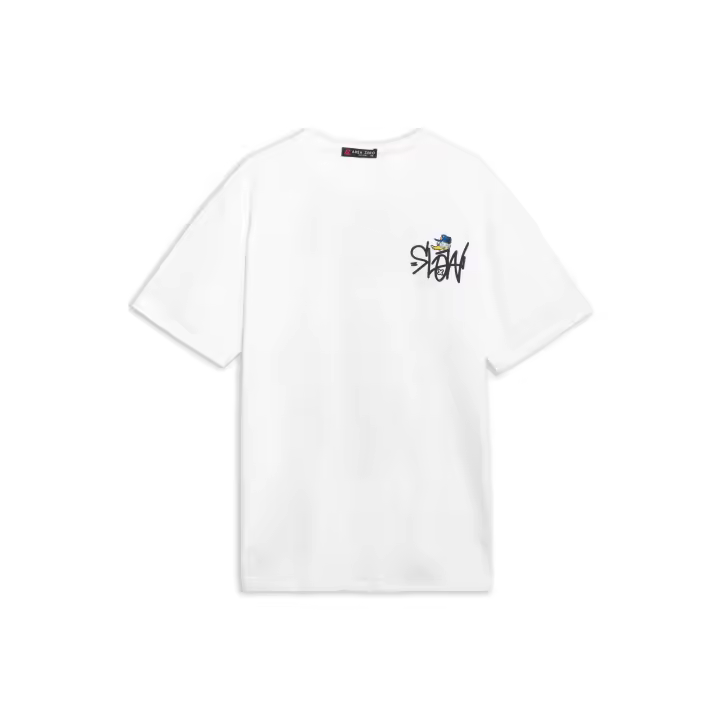 Camiseta Area Zero Blanca Slow Duck Oversized Tee - 1