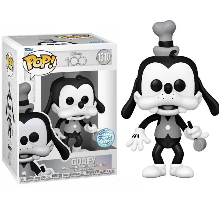 FUNKO POP! DISNEY 100 ANIV. - GOOFY VINTAGE EXCLUSIVO, 68239, Nº1310, TIENDA CON LICENCIA OFICIAL - 1